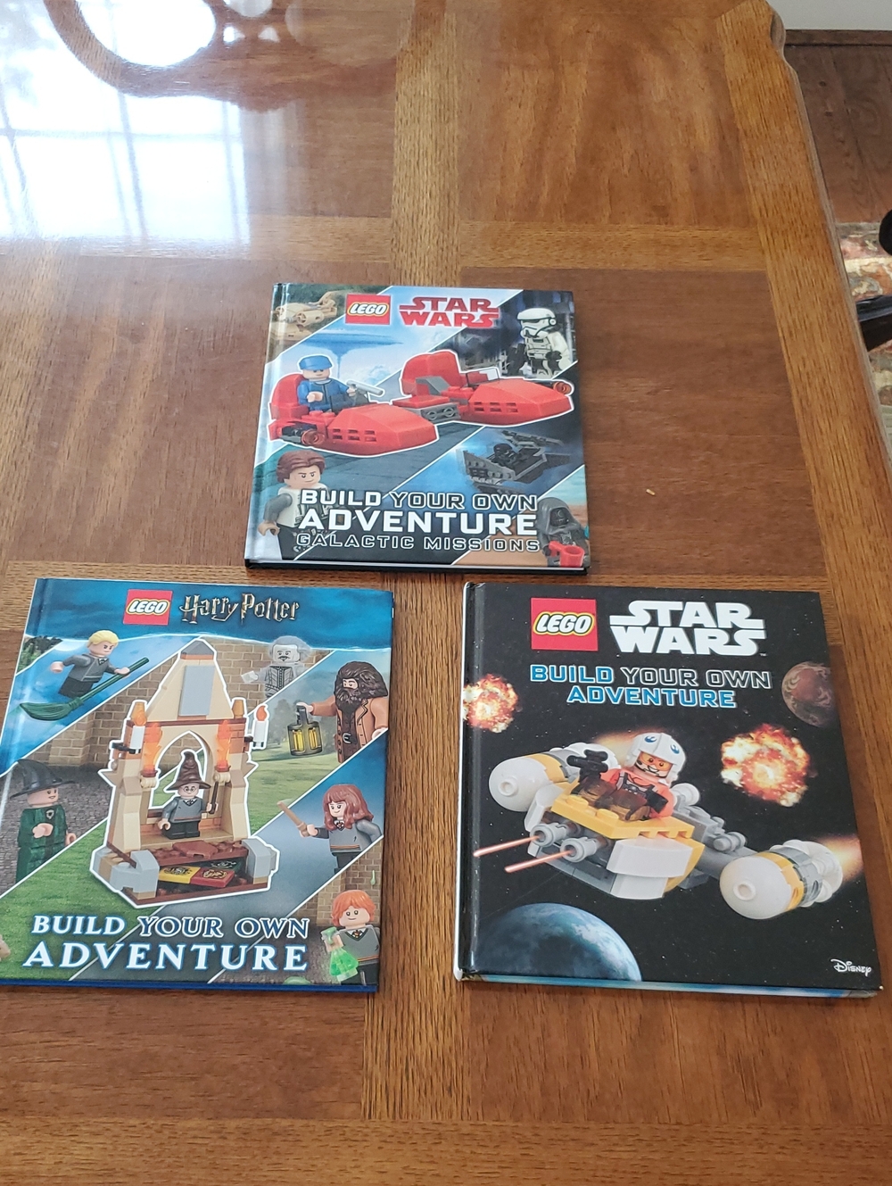 3 LEGO STAR WARS BOOKS "Build Your Own Adventure"